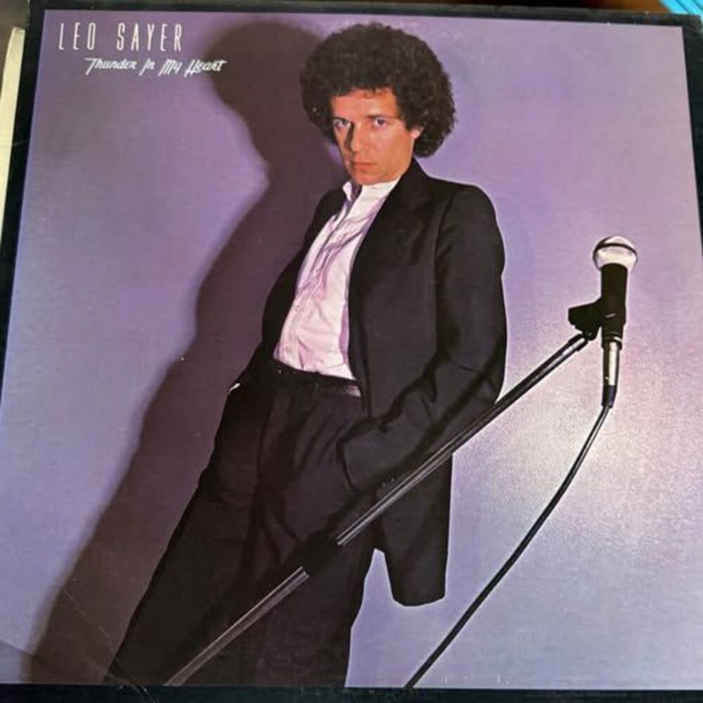 Leo Sayer Thunder In My Heart Vintage Warner Bros Vinyl LP Record